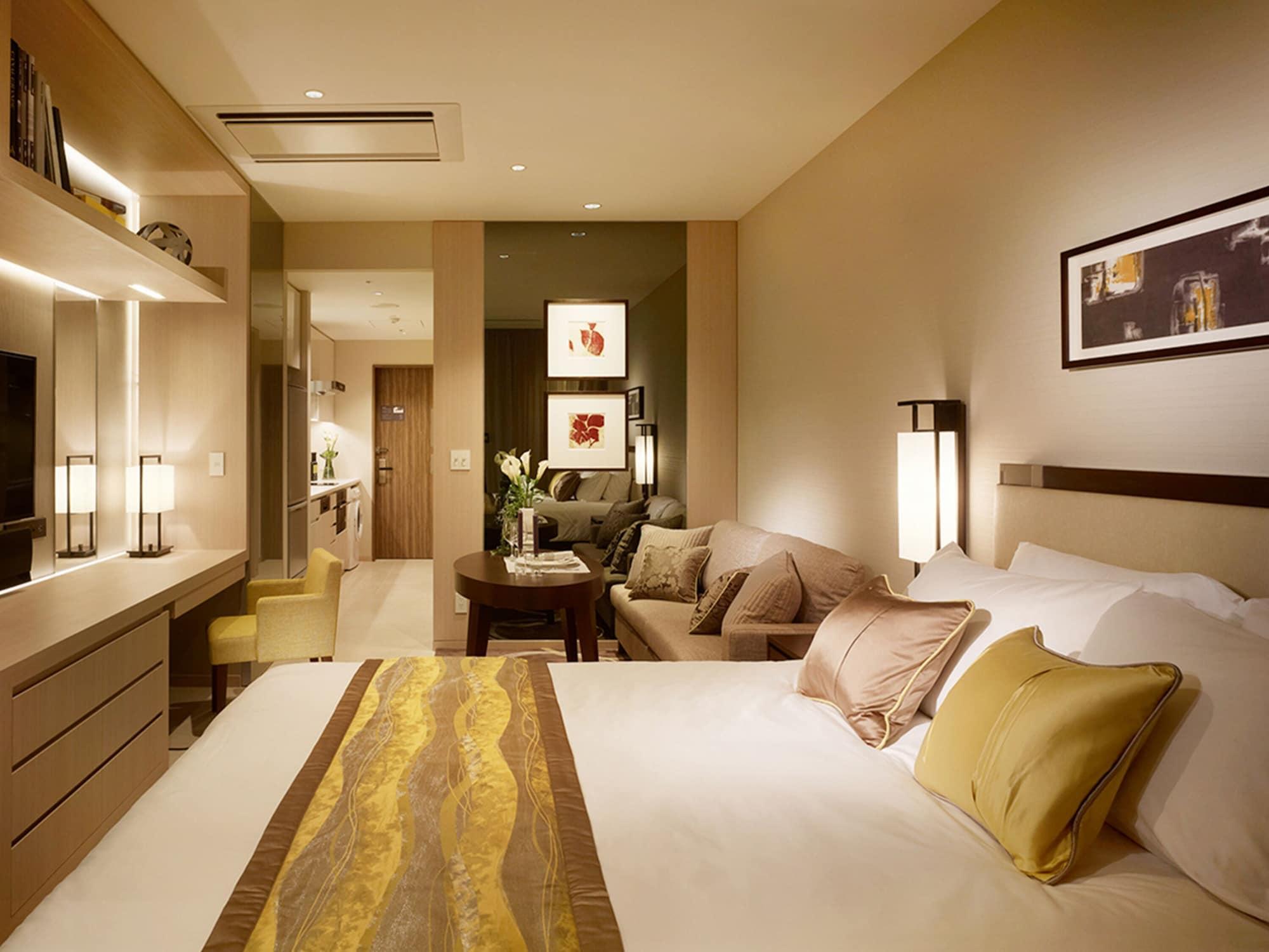 Oakwood Premier Tokyo Hotel Eksteriør billede A room at the hotel